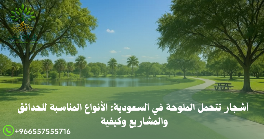 أشجار تتحمل ملوحة مياه الري